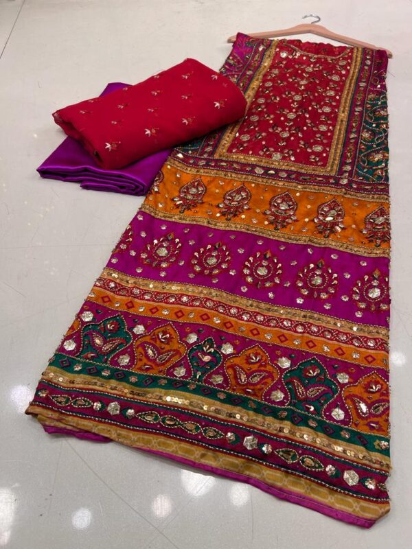 Pure China Red/Pink Color Silk Suit